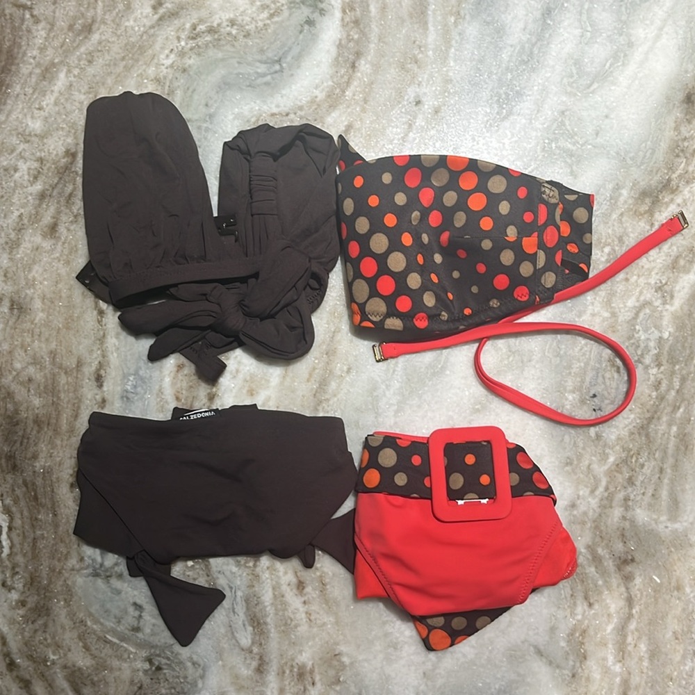 Mix and match European brand Calzedonia bikinis!